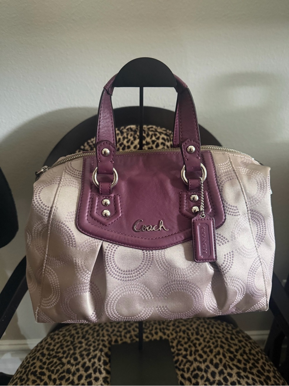 Y2K Coach Ashley Signature Satchel